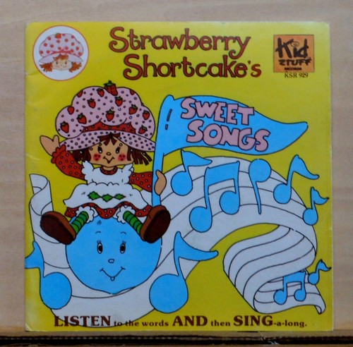 Kid Stuff Book & Record #929 - Strawberry Shortcake - 1980 book w/33 RPM record - Bild 1 von 2