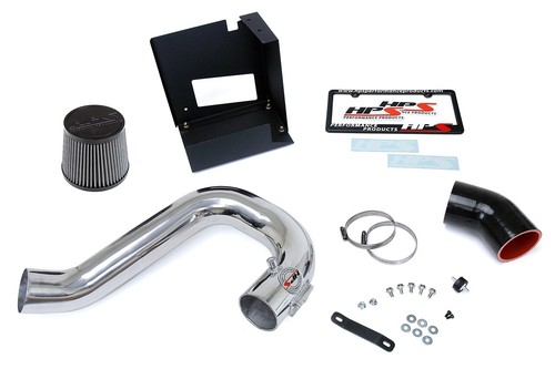 Kit de admisión de aire HPS Performance Polish Shortram para 15-21 Subaru WRX 2,0 L Turbo - Imagen 7 de 7