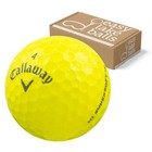 25 CALLAWAY SUPERSOFT JAUNE BALLES DE GOLF D'OCCASION - QUALITÉ AAA / AA