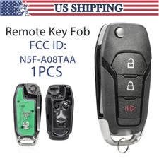 For 2015 2016 2017 2018 2019 2020 Ford F-150 F-250 F-350 Car Remote Flip Key Fob