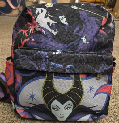 Disney villain maleficent, Cute mini backpack Loungefly Disney Villains Maleficent Velvet Mini Backpack  main image 2