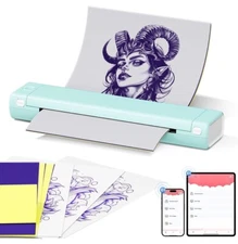 Itari M08F Tattoo Stencil Printer - Thermal Tattoo Machine Support Transfer P...