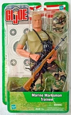Hasbro GI Joe Marine Marksman Trainee 12" Action Figure Factory Sealed
