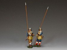 PnM-S06 Vertical Advancing Pikeman Royalist by King Country