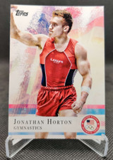 2012 Topps U.S. Olympic Team #80 Jonathan Horton Gymnastics trading card