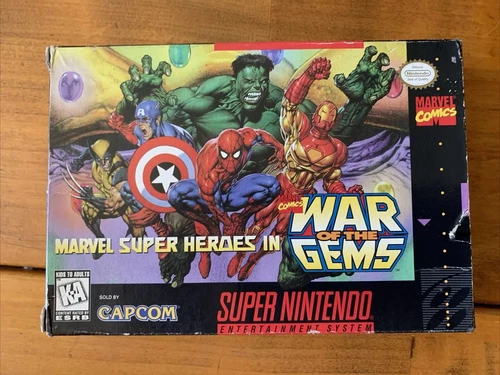 Marvel Super Heroes: War of the Gems (Super Nintendo Entertainment System, 1996)