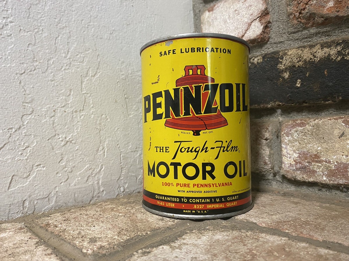 Pennzoil vintage oil can automobilia | eBay