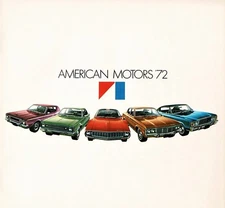 1972 AMC Gremlin Hornet Javelin AMX Matador Ambassador Wagons  FL Sales Brochure