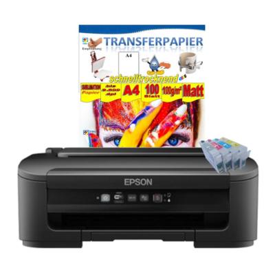 Sublimationsdrucker Starterset A4 - Komplettset Mit Tinte & Transferpapier