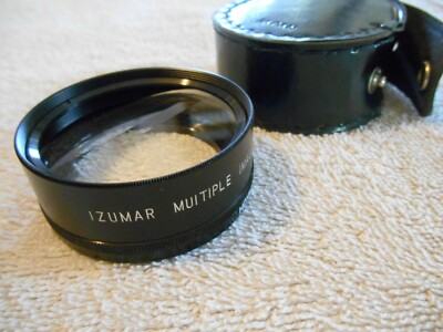 IZUMAR MULTIPLE IMAGE 55mm LENS 6L Special Effect Filter+HOYA 46-55 STEP-UP RING