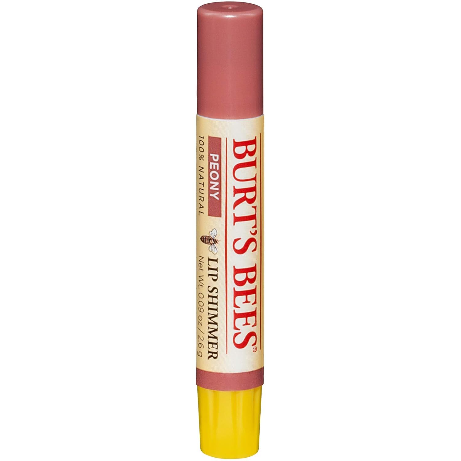 BurtS Bees 100 Натуральный увлажняющий крем для губ с мерцанием Пиона 1 тюбик 09 унций 2190₽
