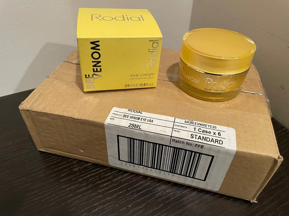 FUNDA SELLADA - 6x CREMA PARA OJOS VENENO ABEJA RODIAL - NUEVA EN CAJA TAMAÑO COMPLETO 4,8 oz/150 ml precio de venta sugerido por el fabricante $990 Foto 2 de 4