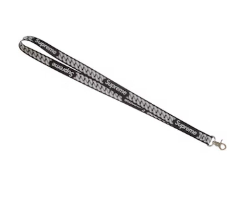 Cordon Supreme Cuban Links noir SS22 neuf jamais ouvert