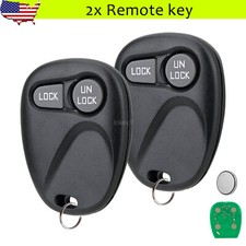 2 For Chevrolet Tracker 1999 2000 2001 2002 2003 2004 Remote Key Fob 16245102