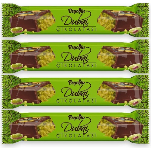 Beyoğlu Dubai Chocolate 1oz (35g) × 24pcs | Milk Chocolate | Turkish Candy - Picture 4 of 5