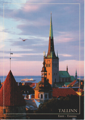 Postkarte: Tallinn (Old Town) unbenutzt