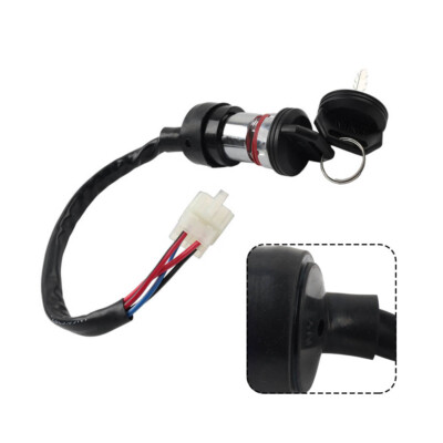 Ignition Switch Lock 4 Wires For Linhai 250cc 260cc 300cc 400cc ATV With 2 Keys