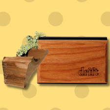 Car Air Freshener - Wood Air Freshener - Car Odor Eliminator - Teak Scent Starte