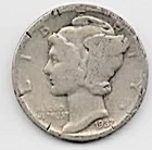 1937 Mercury Dime - Nice Silver - #10