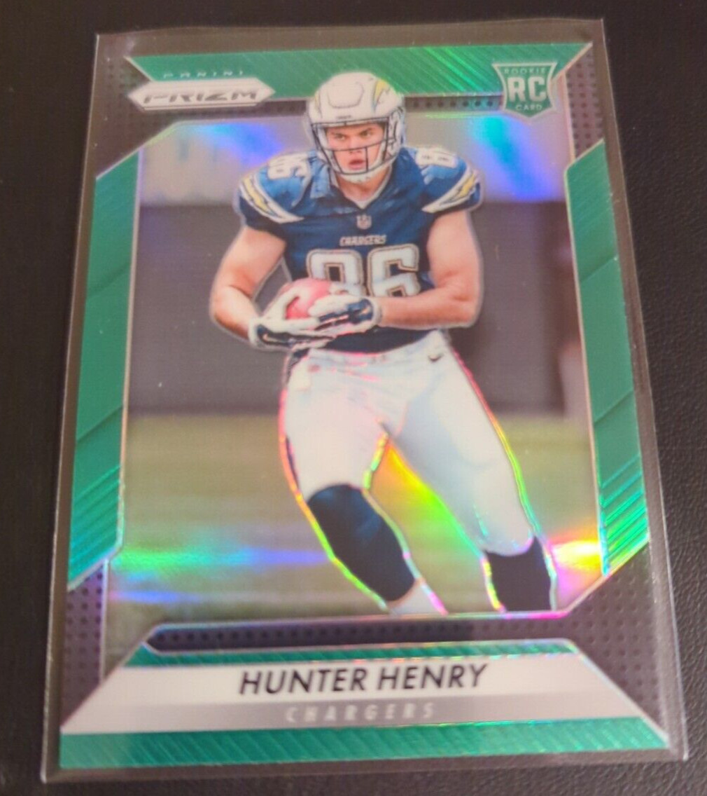 2016 Prizm Hunter Henry RC 262 - Green