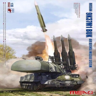 Meng SS-014 Model 1/35 Russian 9K37M1 BUK Air Defense Missile System Model Kit