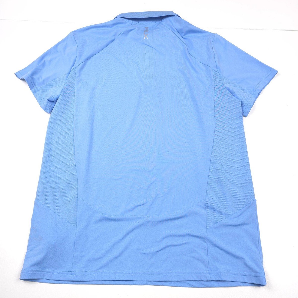 $138 RLX Ralph Lauren Golf Blue Pro Fit Short Sleeve Polo