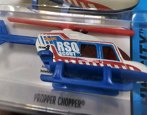 2015 Hot Wheels HW City Propper Chopper #59 weiß - Bild 2 von 3