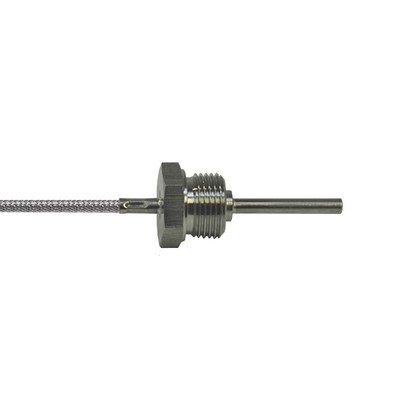 SCREW-IN SENSOR G1/2'' UP TO 400°C TEMPERATURE SENSOR GLASS SILK SENSOR SELECTABLE