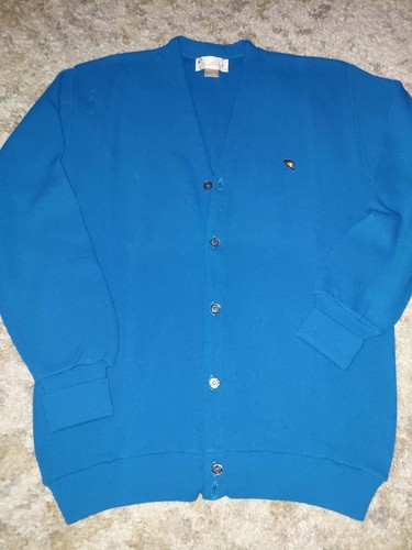 Vintage Arnold Palmer Blue 100% Orlon 