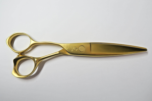 Mizutani Schere 5,9" Lefty Offset Schere für Trockenschnitt - gebraucht Japan