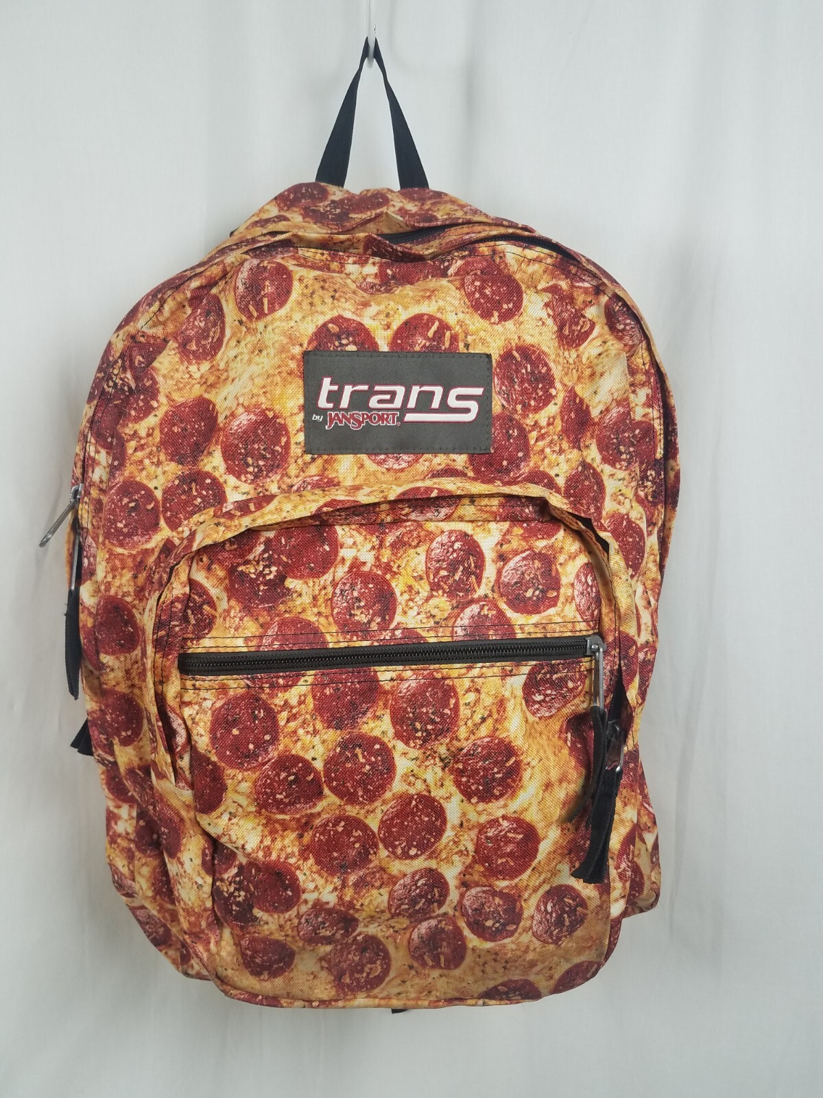 JanSport Pepperoni Pizza Backpack Book Bag Pocket Bot… Gem
