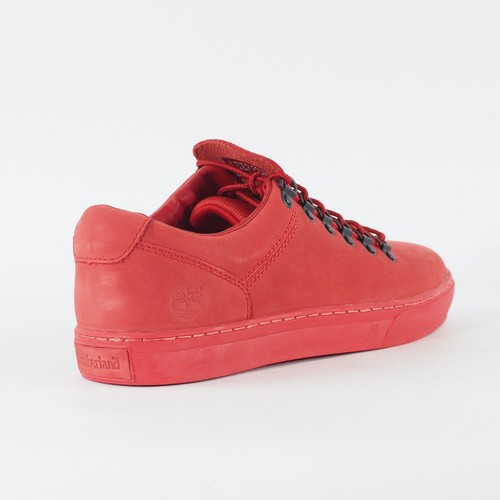 Herren Timberland Adventure 2.0 Cupsole A17ME Chili Rot Leder Spitze Freizeitschuhe - Bild 3 von 7