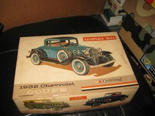Complete in box 1932 Chevrolet Coupe by Hubley in 1/25 scale