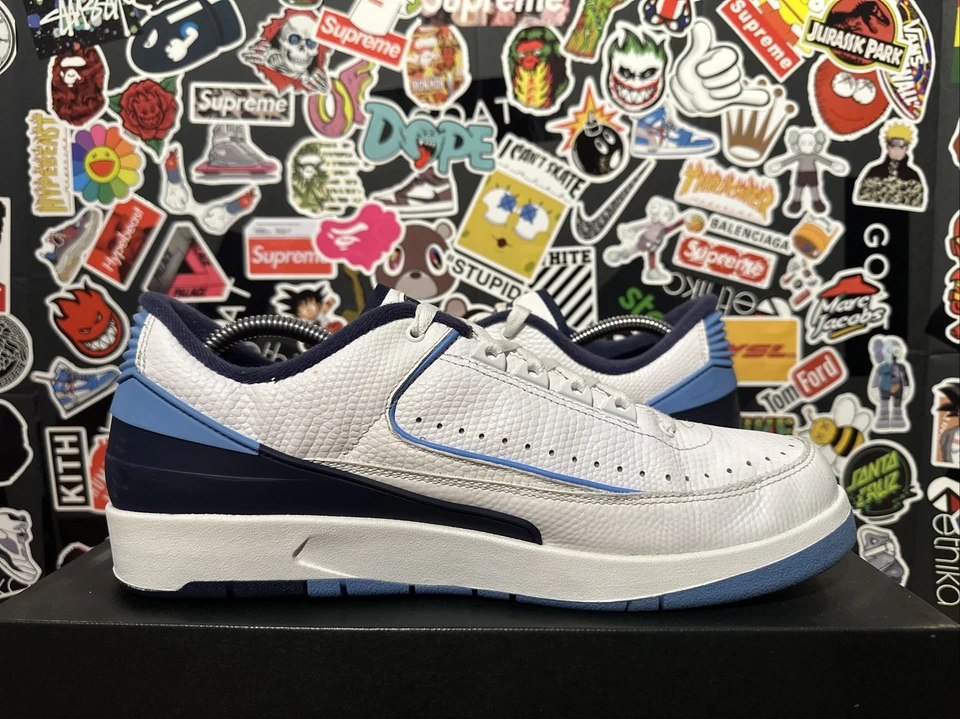 Talla 10.5 - Nike Air Jordan 2 Retro Low Midnight Navy 2016 - 832819-107 Artículo 1268 Foto 3 de 4