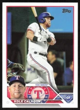 2023 Topps Series 2 #512 Kole Calhoun Texas Rangers