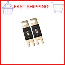 ANL Fuse 60A 60 Amp For Car Vehicle Marine Audio Video System Gold 2 Pack 60 Am
