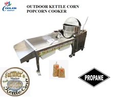 NEW Kettle Corn Gourmet Popcorn Popper 90 Quart Commercial Cooker Machine