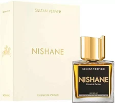 Nishane Sultan Vetiver Extrait De Parfum Unisex 50 ml/1.7 oz Perfume Fragrance🥇