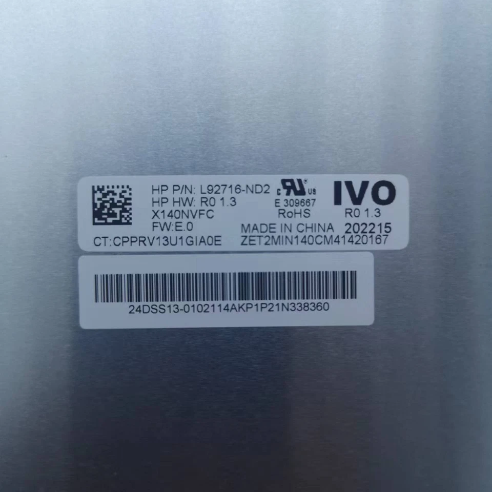 14.0" WUXGA Laptop LCD Screen FOR HP ELitebook 840 G9 1920X1200 non-touch - Image 3 of 4