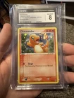 Charmander 57/112 FireRed & LeafGreen Reverse Holo CGC 8