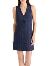 Steve Madden Women's Pinstripe Dress