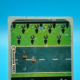 Road Fighter Konami Card Family Computer Amada Nintendo Game Retro Japan #278