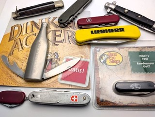 Taschenmesser Konvolut Victorinox Wenger Werbemesser