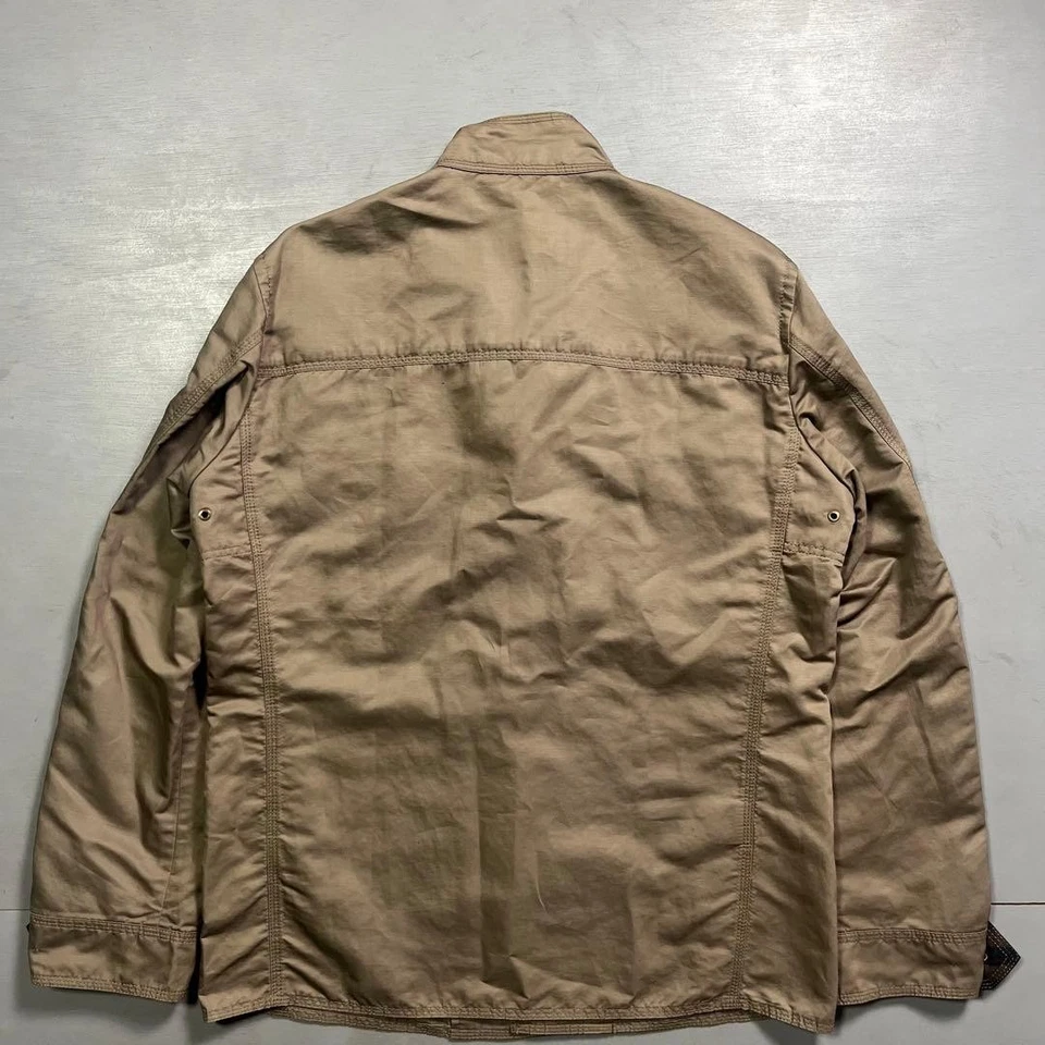 Burberry London Linen Jacket Collar 2Way Xl - Image 4 of 4