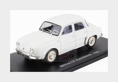 1:24 Edicola Renault Dauphine 1961 Con Vetrina with Showcase white MX5ALA0016 Mo