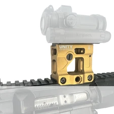 Unity FAST Micro Riser Mount - High Quality - 2.26” Centerline - Built In BUIS