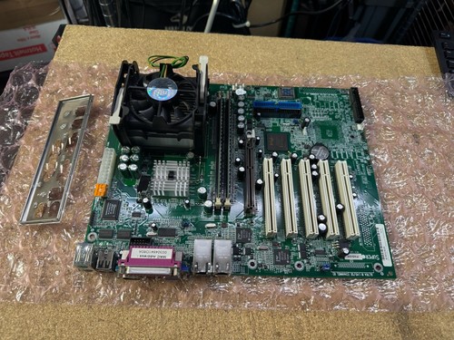 Supermicro P4SGE ATX Intel Motherboard Pentium 4 2.40GHz 512MB RAM w/ I/O Shield - Picture 1 of 6