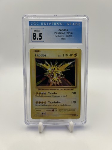 Zapdos graded CGC 8.5 for sale on eBay