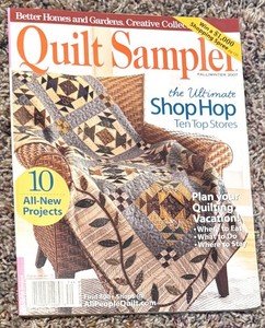 Quilt Sampler 10 Projects Patterns Fall/Winter 2007 Better Homes & Gardens