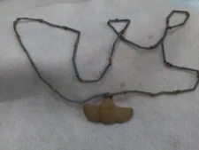 7/28F Ancient Egyptian 21st Dynasty Winged Scarab With  Mummy Beads 1050--950 bc